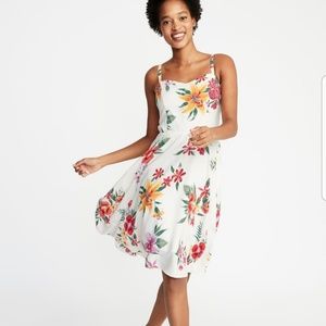 White spaghetti strap sundress